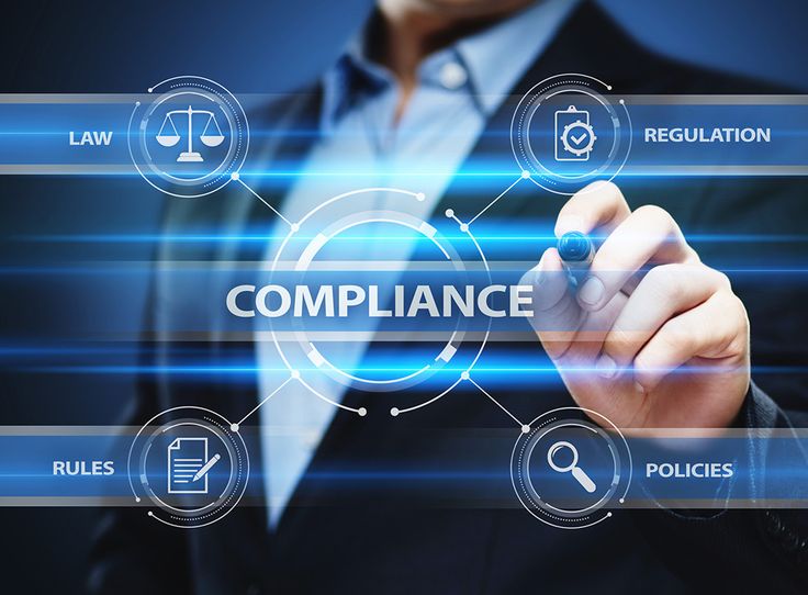 Digital compliance hub connecting law, regulation, rules and policies